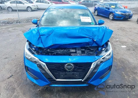 2020 Nissan Sentra Sv Xtronic Cvt z USA, uszkodzony, nr VIN 3N1AB8CV2LY267092